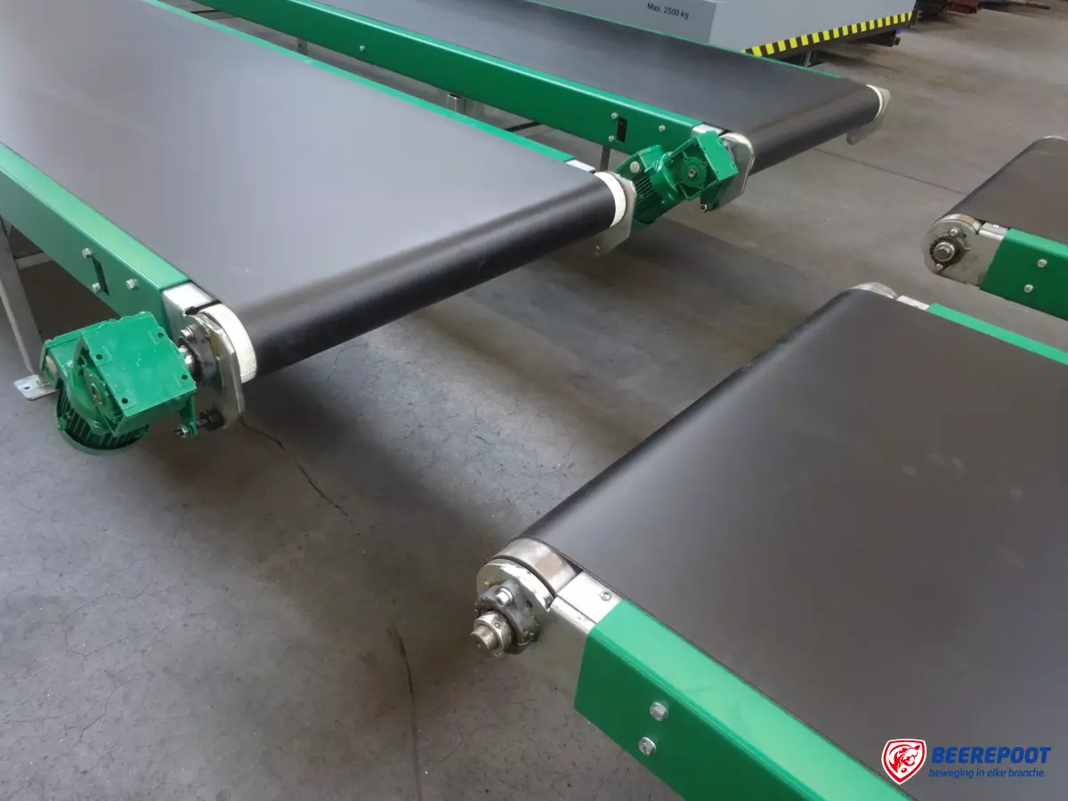 Vlakke transportbanden